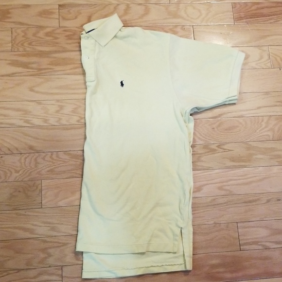 Polo Ralph Lauren Yellow Polo Shirt XL - Picture 4 of 6